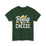 Body By Cheese Cheese Lover T-Shirt - Forest Green