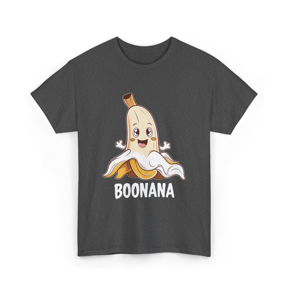 Boonana Banana Ghost Costume T-Shirt - Dark Heather