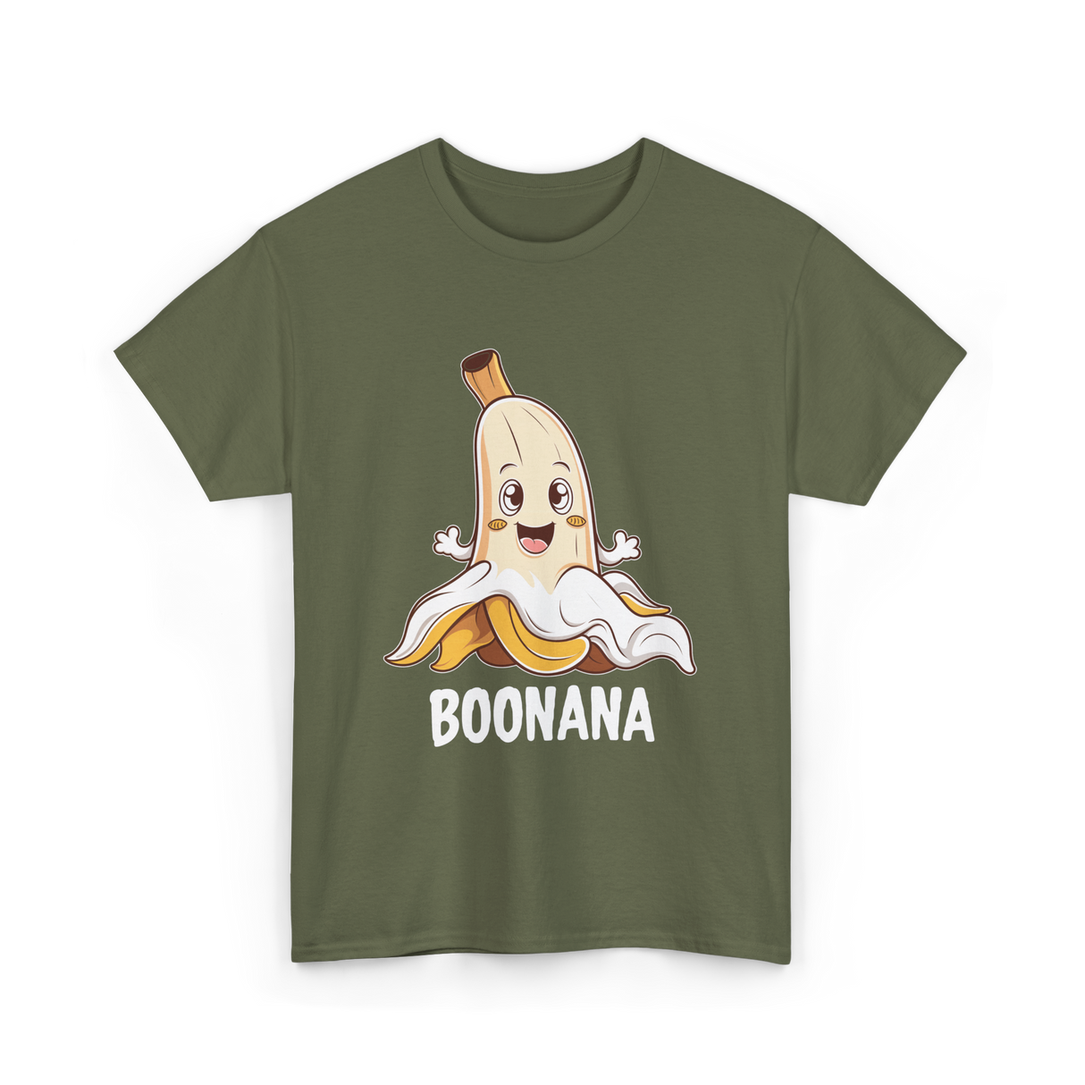 Boonana Banana Ghost Costume T-Shirt - Military Green