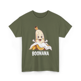 Boonana Banana Ghost Costume T-Shirt - Military Green