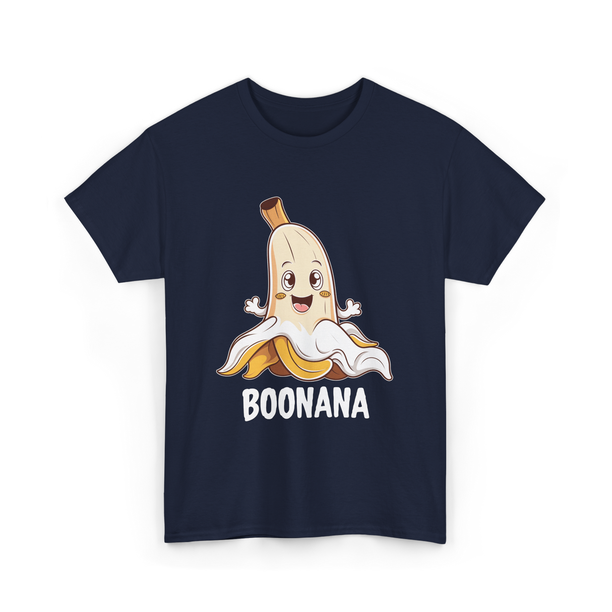 Boonana Banana Ghost Costume T-Shirt - Navy