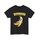 Boonana Banana Halloween Ghost T-Shirt - Black