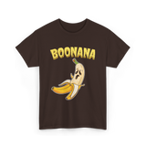 Boonana Banana Halloween Ghost T-Shirt - Dark Chocolate