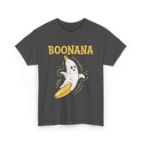 Boonana Cute Ghost Banana T-Shirt - Dark Heather