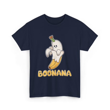 Boonana Ghost Banana T-Shirt - Navy