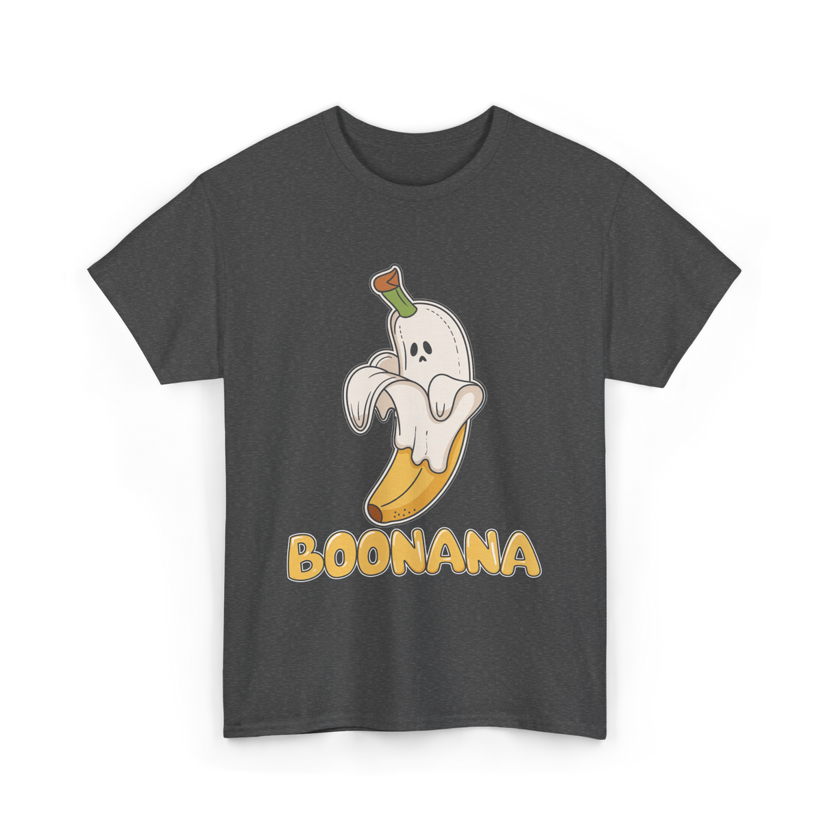 Boonana Ghost Banana T-Shirt - Dark Heather