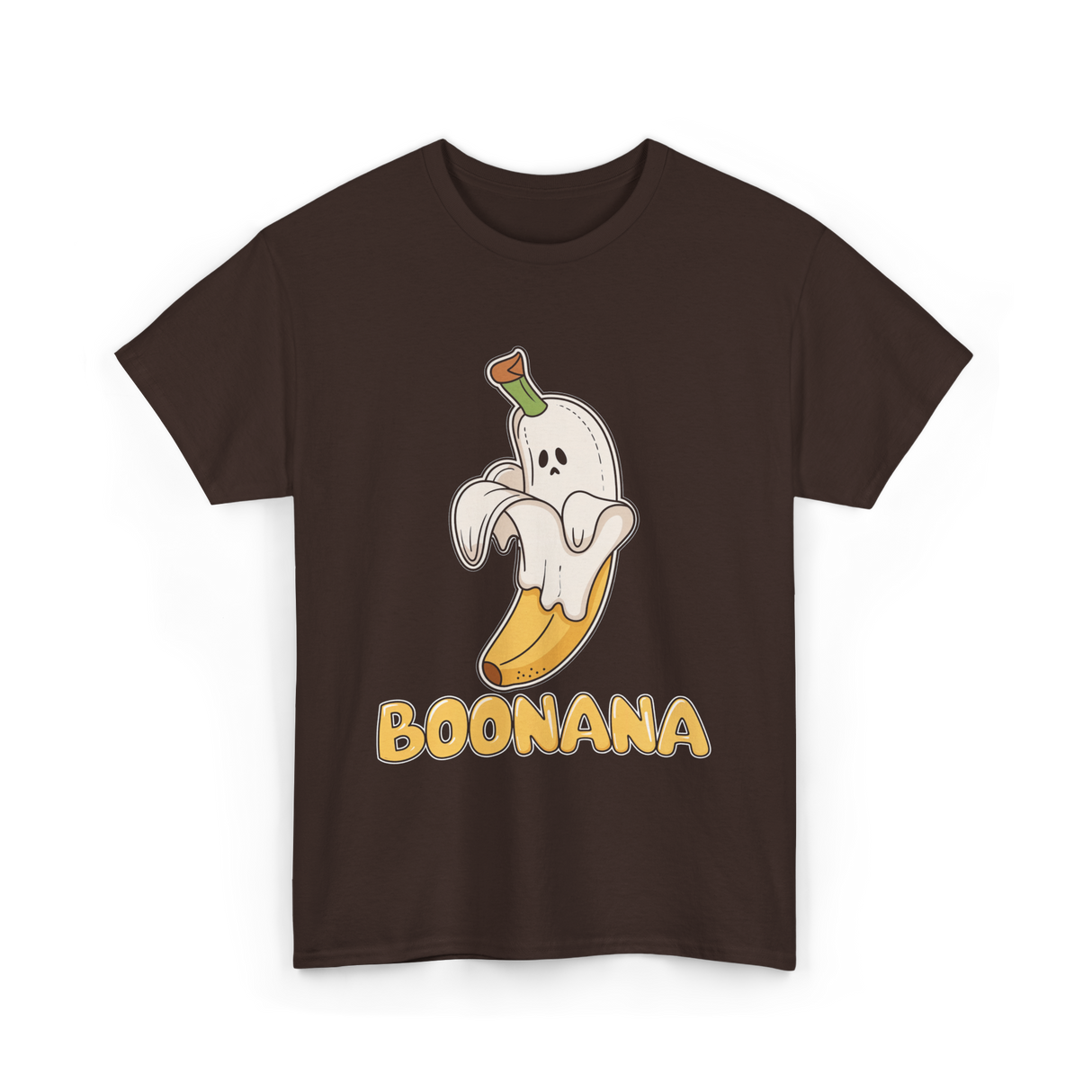 Boonana Ghost Banana T-Shirt - Dark Chocolate