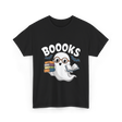 Booooks Ghost Reader Books T-Shirt - Black