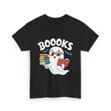 Booooks Ghost Reader T-Shirt - Black