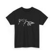 Boop Black Cat Feline T-Shirt - Black