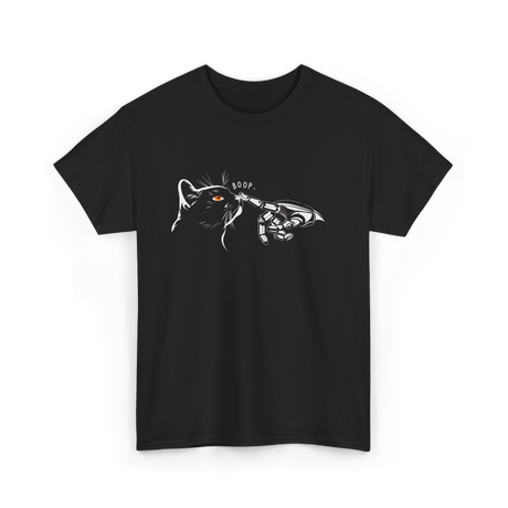 Boop Black Cat Feline T-Shirt - Black