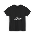 Border Collie Stare Border Collie T-Shirt - Black