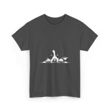 Border Collie Stare Border Collie T-Shirt - Dark Heather