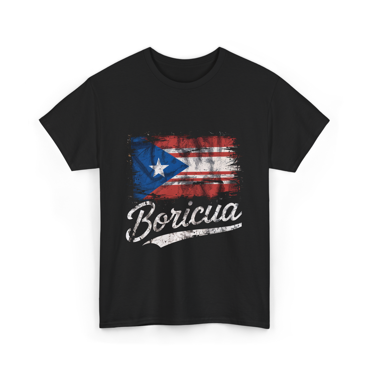 Boricua Puerto Rican Culture Pride T-Shirt - Black