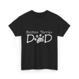 Boston Terrier Dad Dog T-Shirt - Black