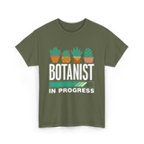 Botanist In Progress Botanics T-Shirt - Military Green