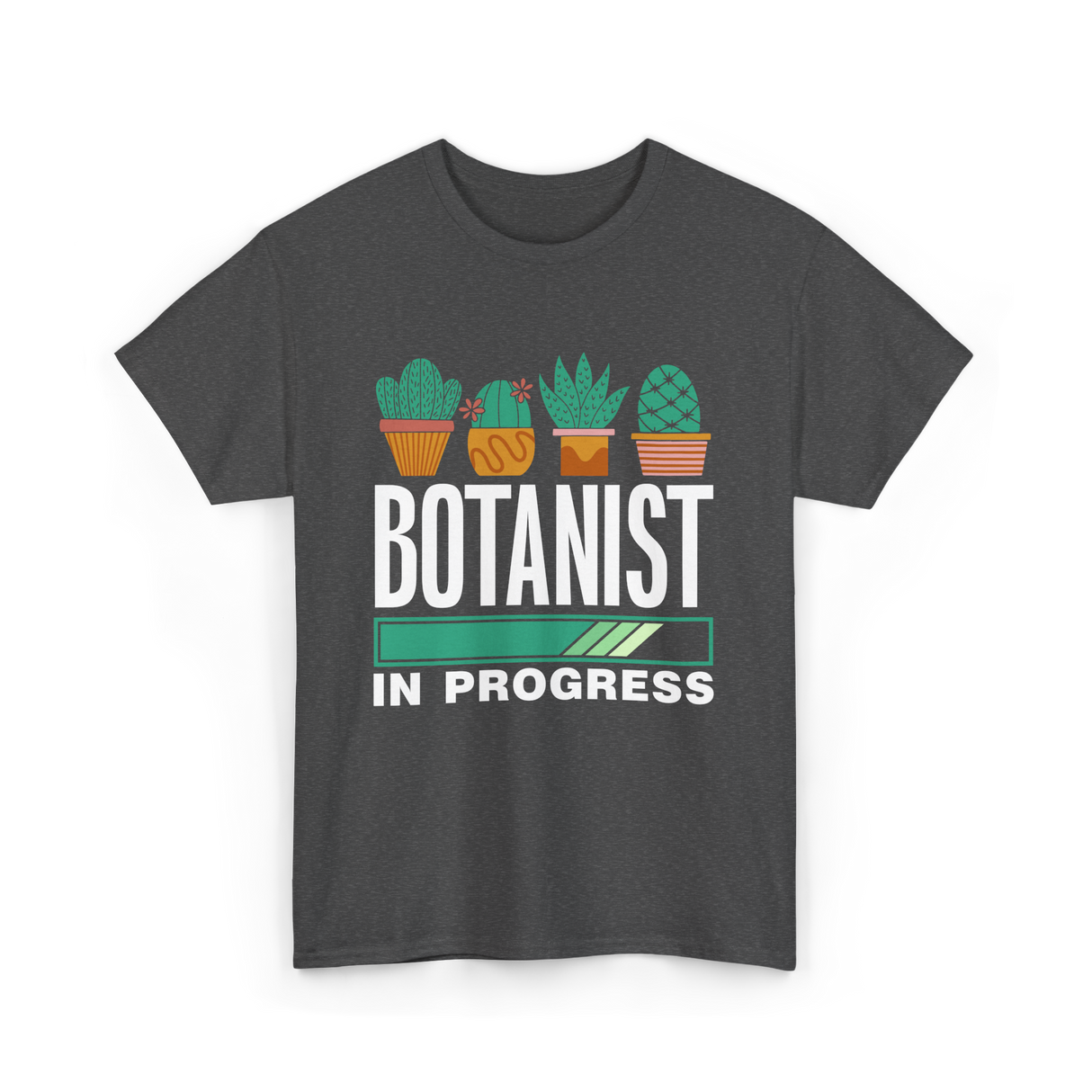 Botanist In Progress Botanics T-Shirt - Dark Heather