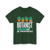 Botanist In Progress Botanics T-Shirt - Forest Green