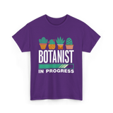 Botanist In Progress Botanics T-Shirt - Purple