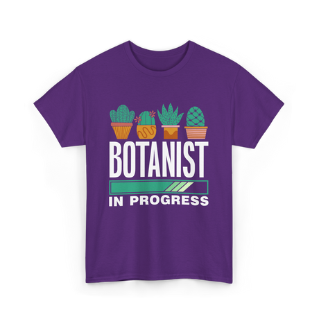 Botanist In Progress Botanics T-Shirt - Purple