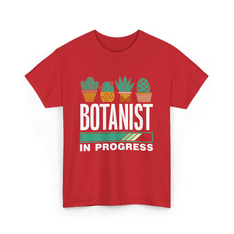 Botanist In Progress Botanics T-Shirt - Red