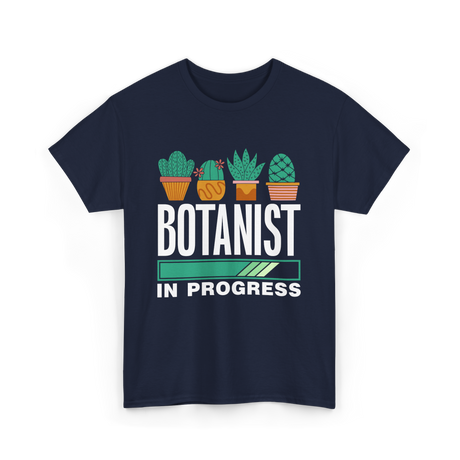 Botanist In Progress Botanics T-Shirt - Navy