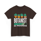 Botanist In Progress Botanics T-Shirt - Dark Chocolate