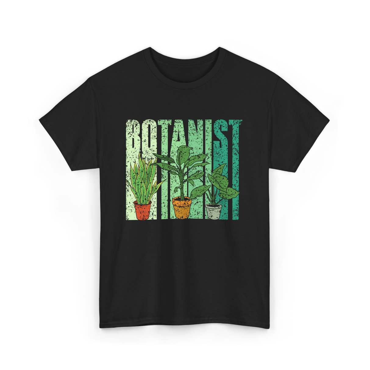 Botanist Plants Botany Gardening T-Shirt - Black