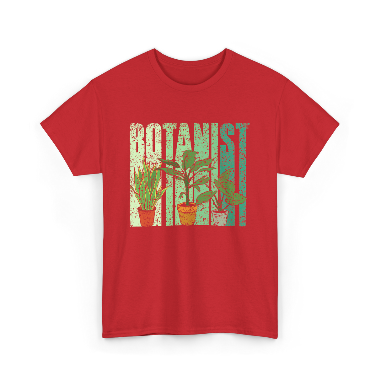 Botanist Plants Botany Gardening T-Shirt - Red