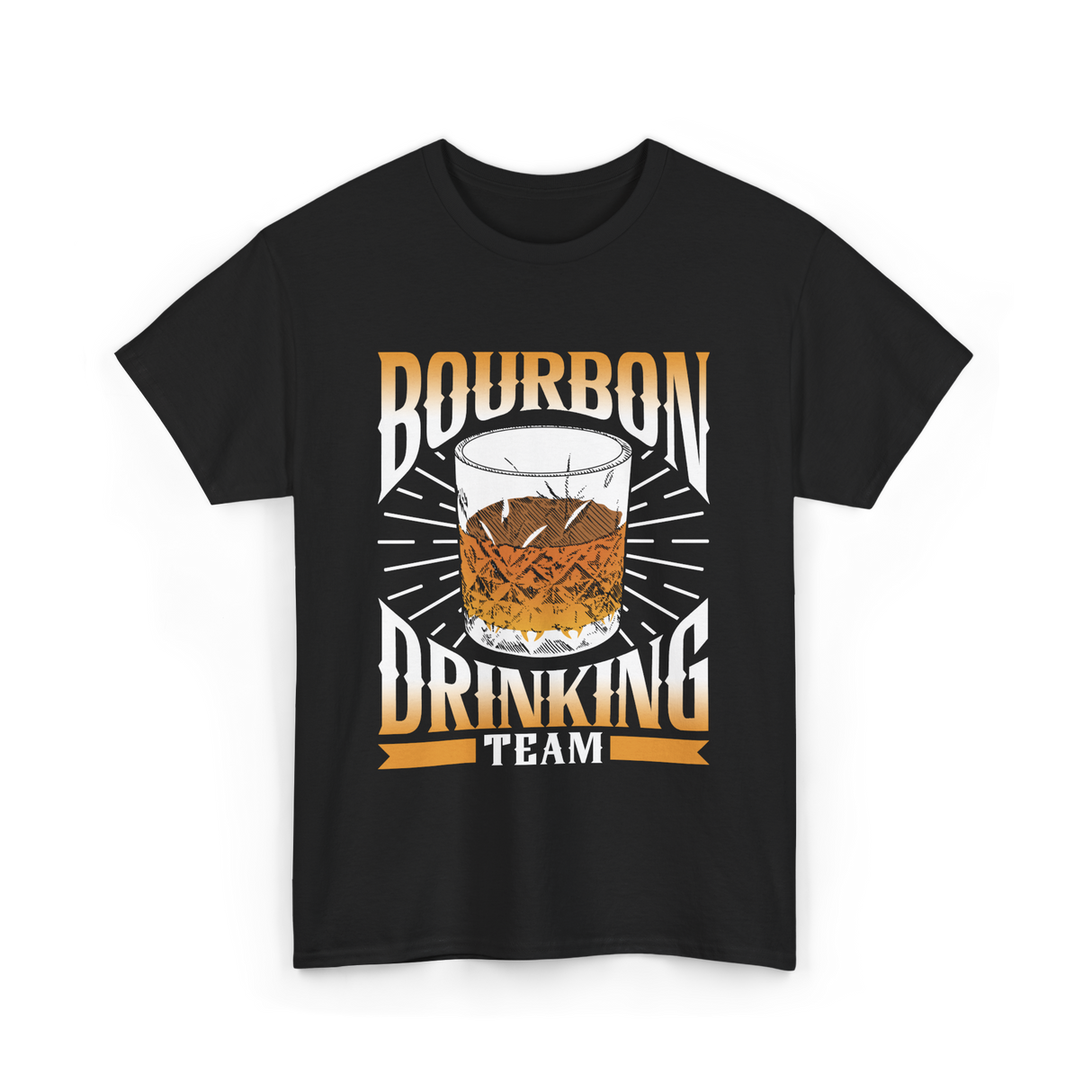 Bourbon Drinking Team Bourbon Drinkers T-Shirt - Black