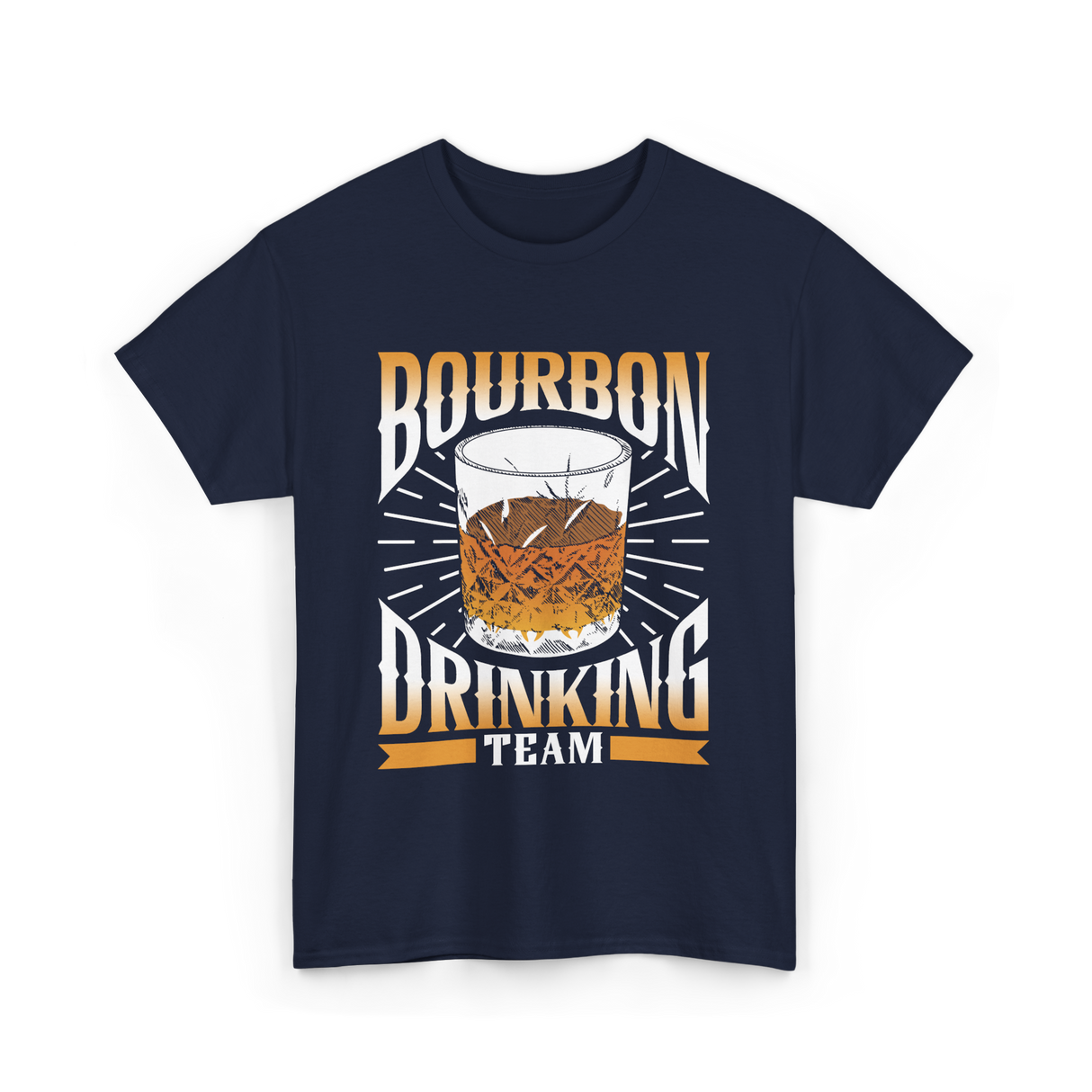 Bourbon Drinking Team Bourbon Drinkers T-Shirt - Navy