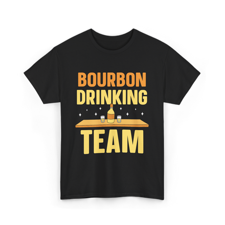 Bourbon Drinking Team Bourbon T-Shirt - Black