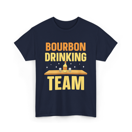 Bourbon Drinking Team Bourbon T-Shirt - Navy