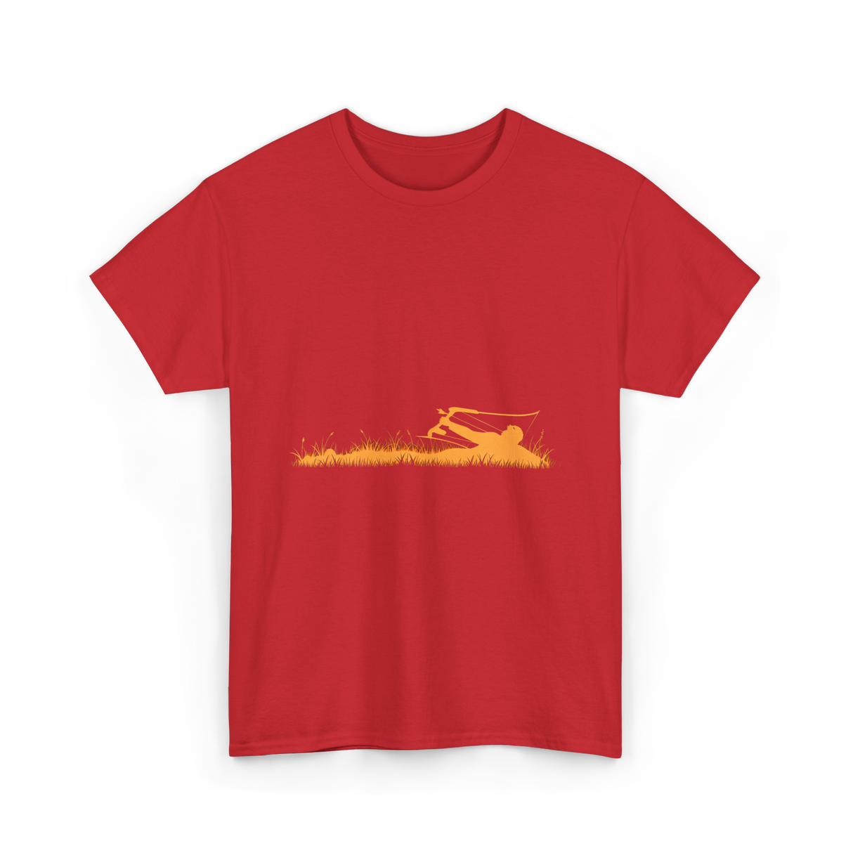 Bow Hunter Archery Hunting T-Shirt - Red