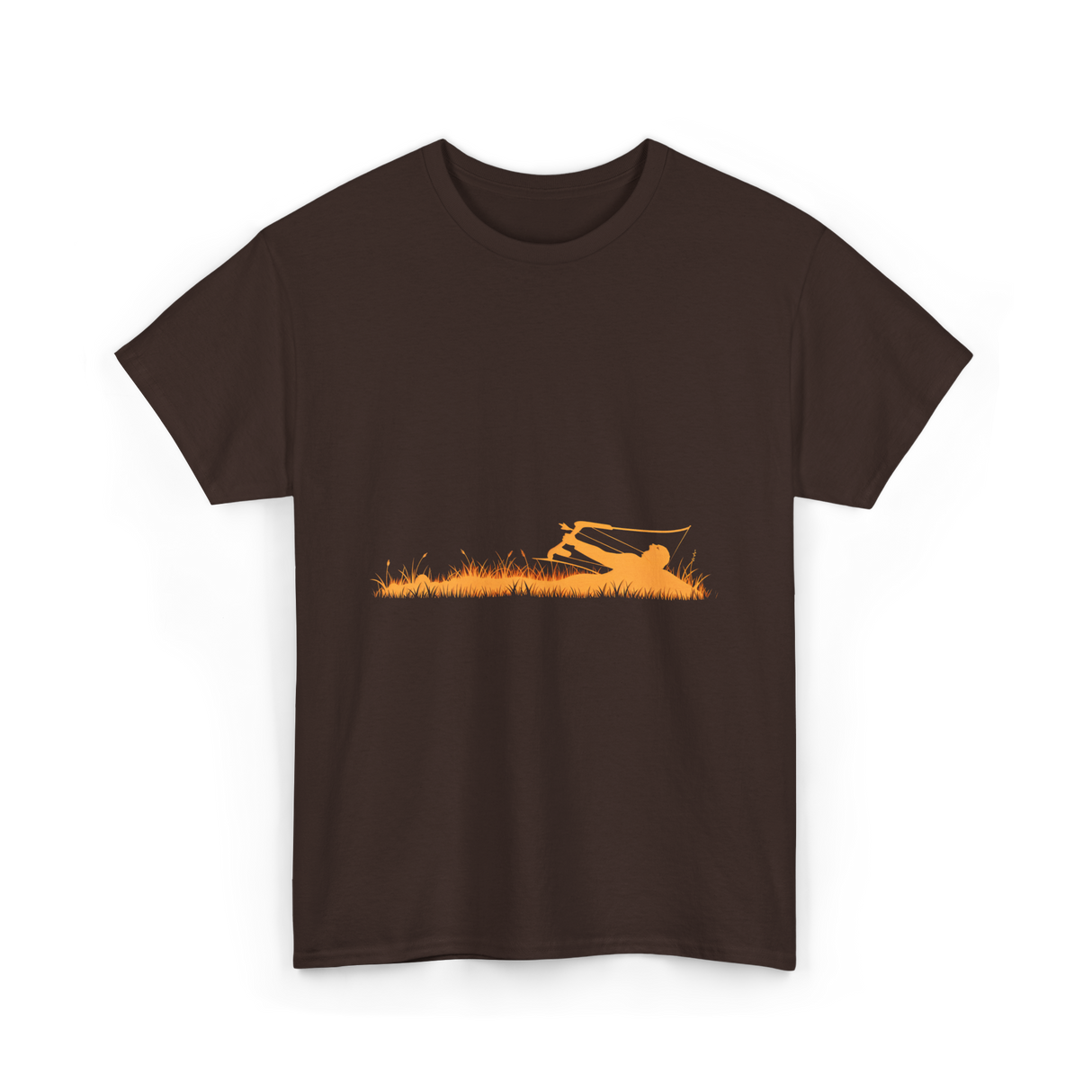 Bow Hunter Archery Hunting T-Shirt - Dark Chocolate