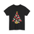 Bowling Christmas Tree Bowling T-Shirt - Black