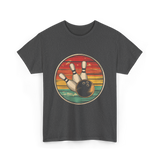Bowling Vintage Retro Bowling T-Shirt - Dark Heather