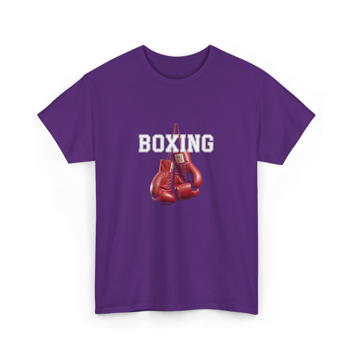 Boxing Gloves Boxing Sport T-Shirt - Purple