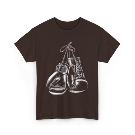 Boxing Gloves Boxing T-Shirt - Dark Chocolate