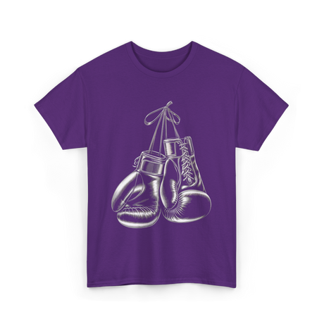 Boxing Gloves Boxing T-Shirt - Purple