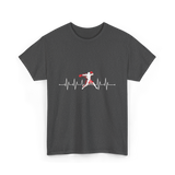 Boxing Heartbeat Sports Boxing T-Shirt - Dark Heather