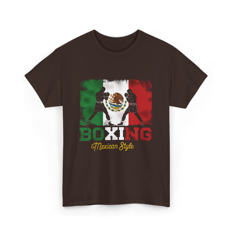 Boxing Mexican Style Boxing T-Shirt - Dark Chocolate