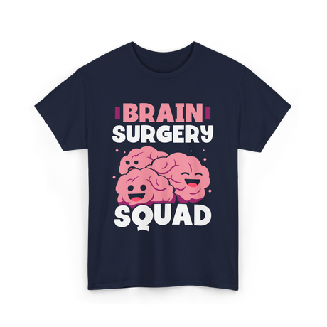 Brain Surgery Squad Brain Health T-Shirt - Navy