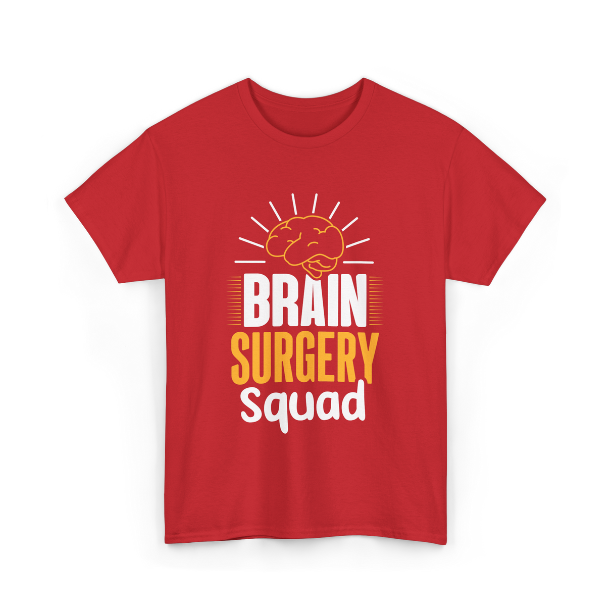 Brain Surgery Squad Surgery T-Shirt - Red