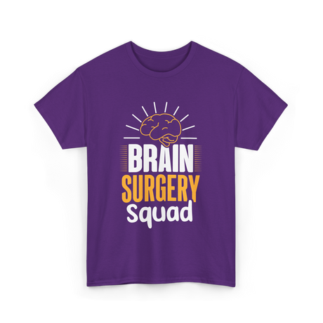 Brain Surgery Squad Surgery T-Shirt - Purple