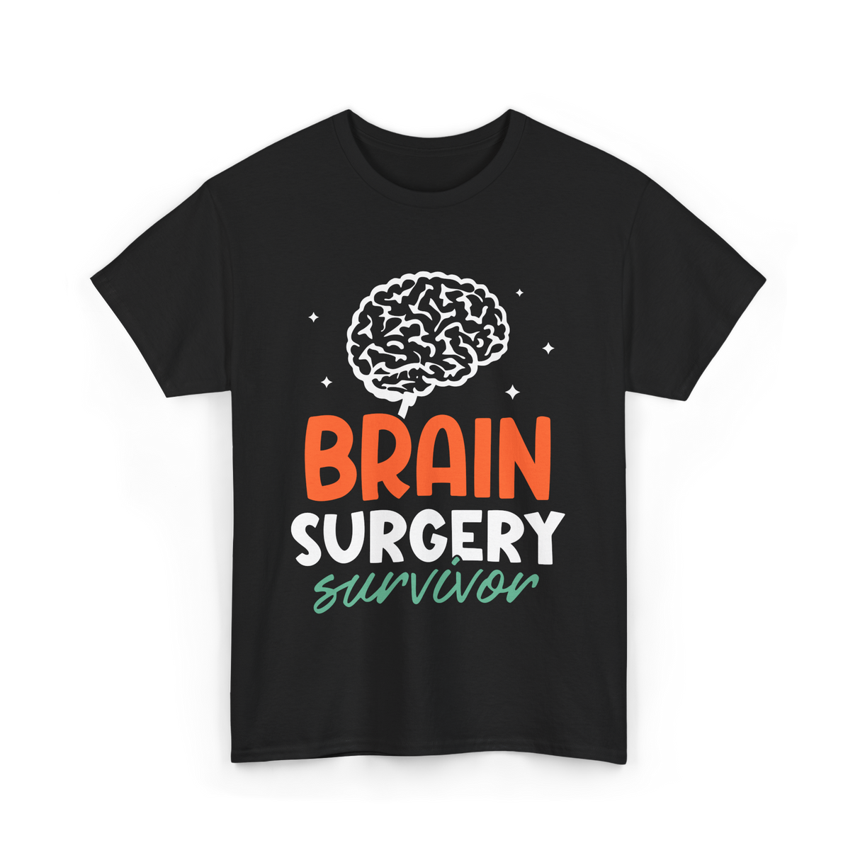 Brain Surgery Survivor Brain Surgery T-Shirt - Black