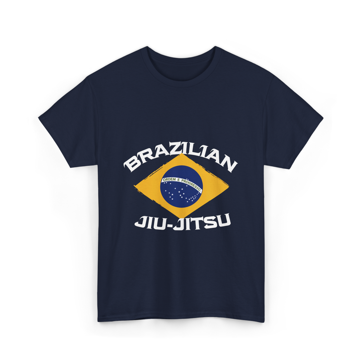 Brazilian Jiu Jitsu BJJ Grappling T-Shirt - Navy