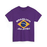 Brazilian Jiu Jitsu BJJ Grappling T-Shirt - Purple