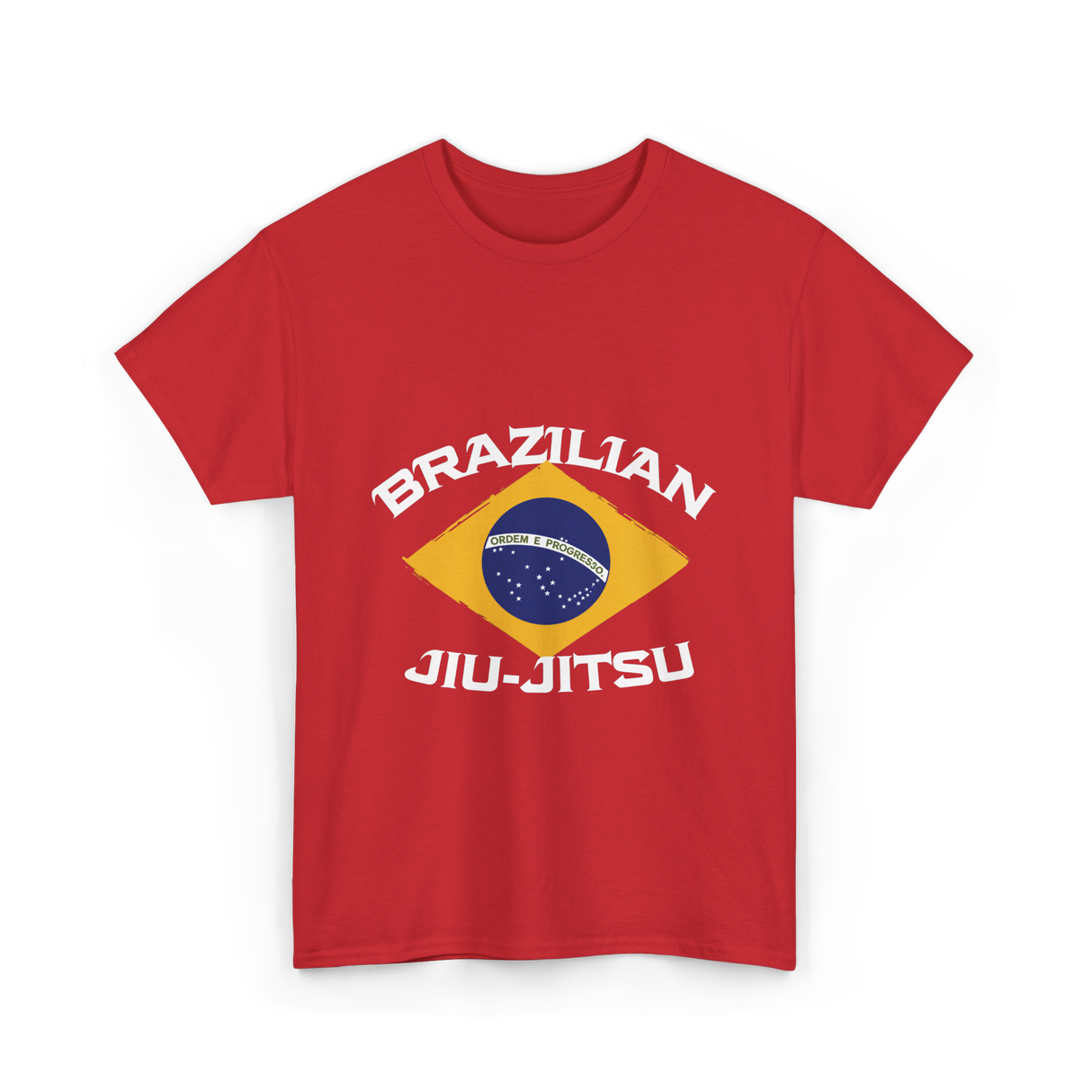 Brazilian Jiu Jitsu BJJ Grappling T-Shirt - Red