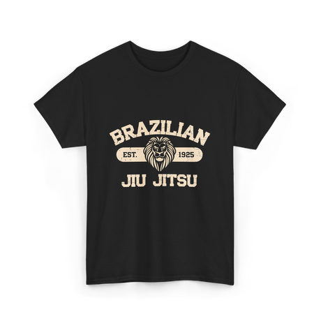 Brazilian Jiu Jitsu BJJ Lion T-Shirt - Black